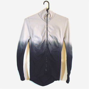 Actra Athletic  Stretch Jacket Gray & Black Small